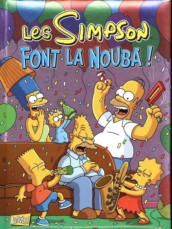 Les simpson - special fêtes tome 4 font la nouba !