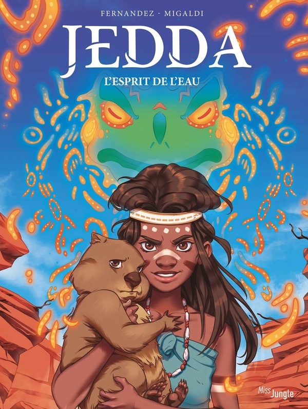Couverture Jedda - L'esprit de l'eau