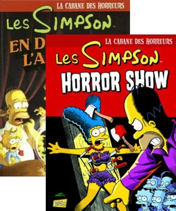 Les Simpson - la cabane des horreurs - pack tomes 5 + 8