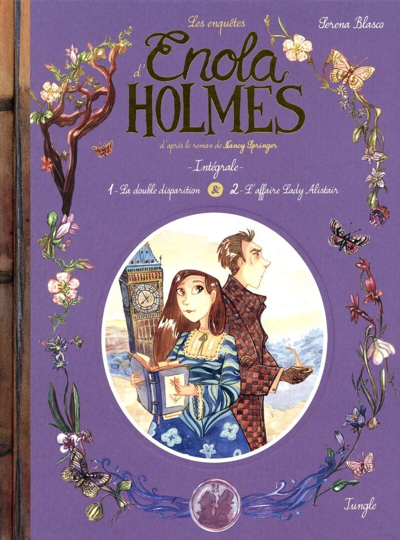 Les enquêtes d'Enola Holmes - intégrale tomes 1 et 2