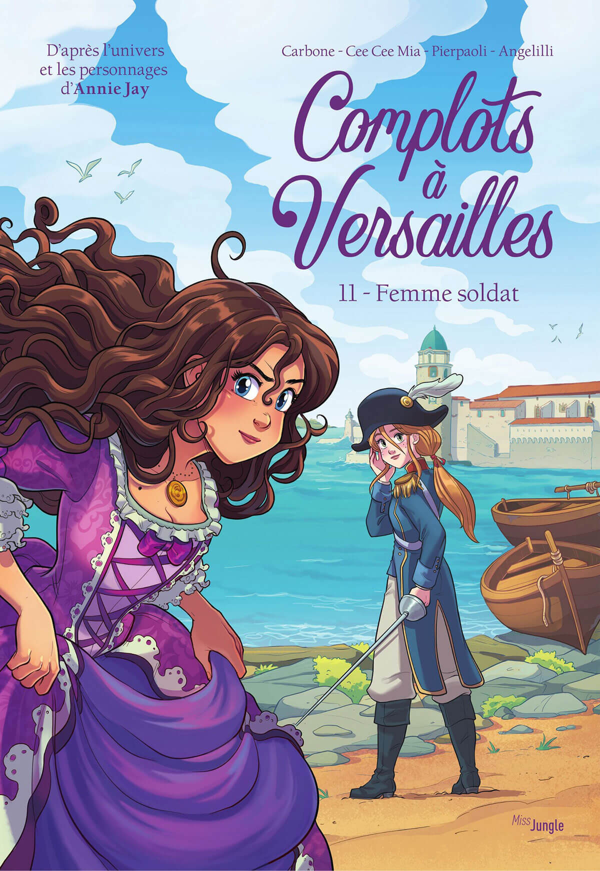 Complots à Versailles Tome 11 - La Femme Soldat