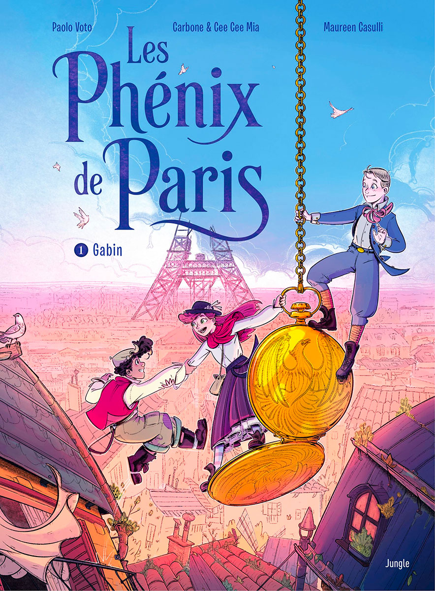 Couverture : Les Phénix de Paris – Tome 1