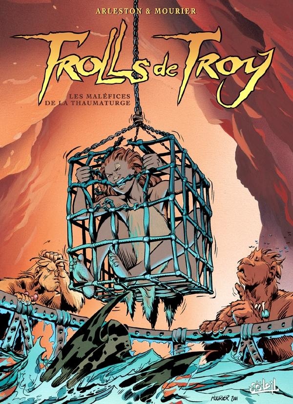 trolls de troy tome 5 - les malefices de la thaumaturge