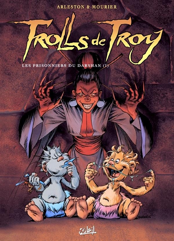trolls de troy tome 9 - les prisonniers du darshan tome 1