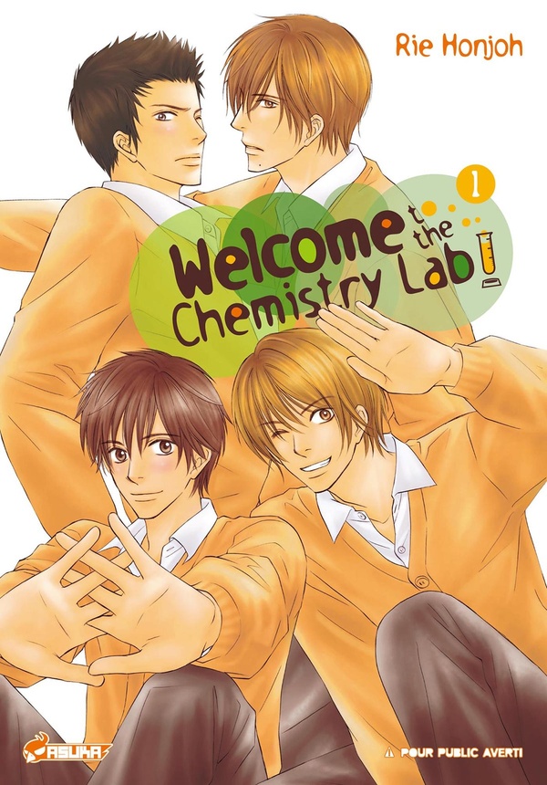 Couverture Welcome to the chemistry lab
