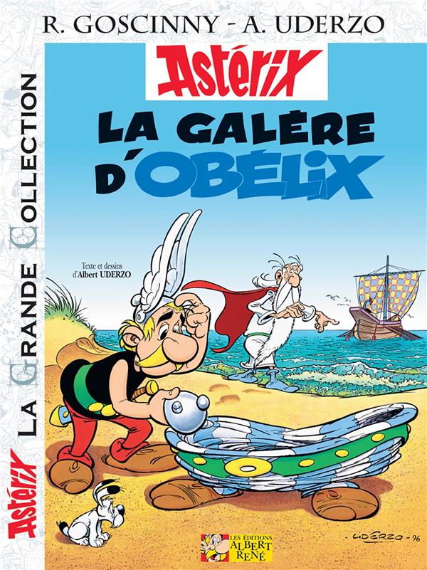 astérix tome 30 grande collection - la galère d'obélix