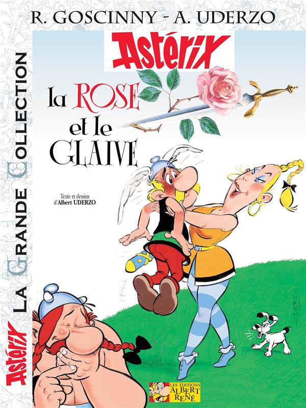 astérix tome 29 grande collection - la rose et le glaive