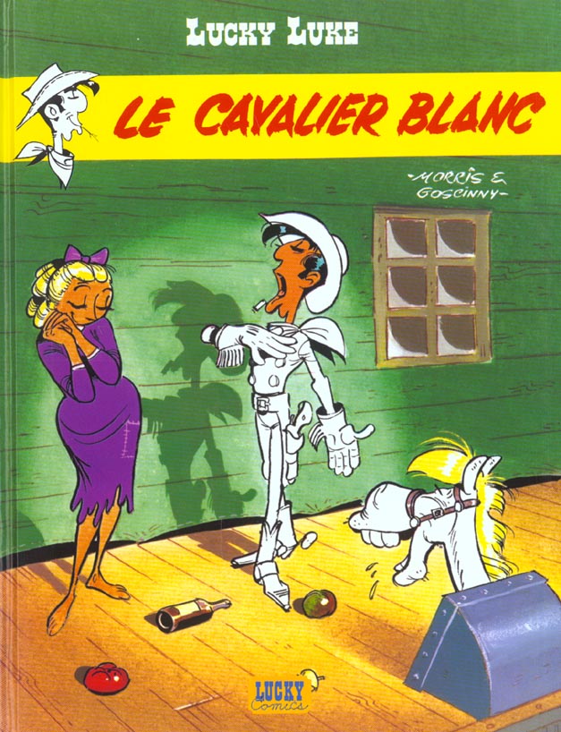 lucky luke ; le cavalier blanc