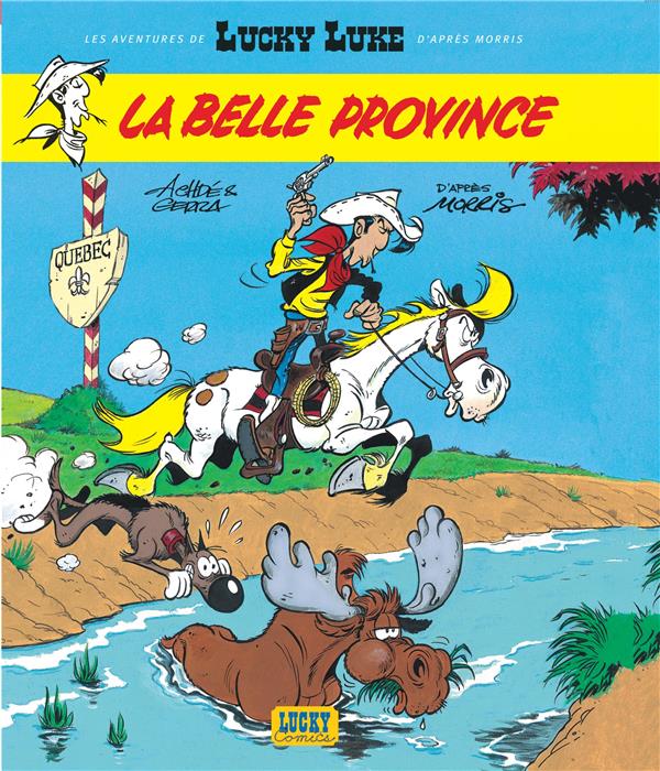 lucky luke - les nouvelles aventures de lucky luke tome 1 - la belle province