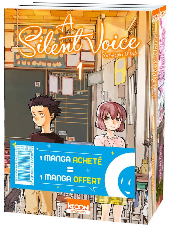 A silent voice - pack découverte tomes 1 et 2