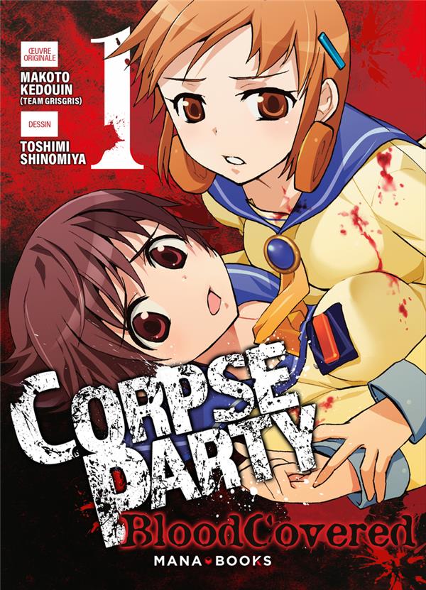 Couverture Corpse party - blood covered