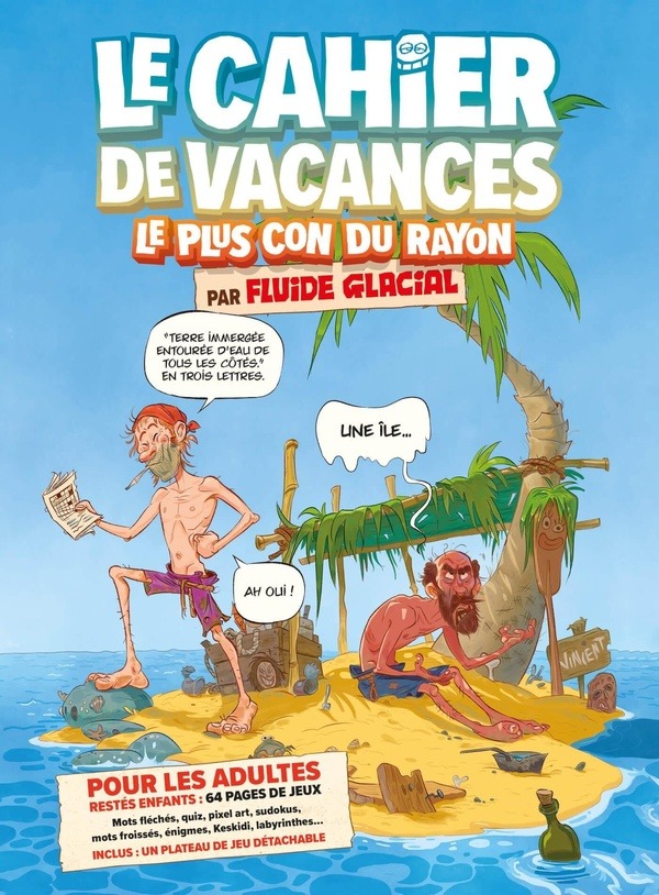 Cahier de vacances Fluide Glacial