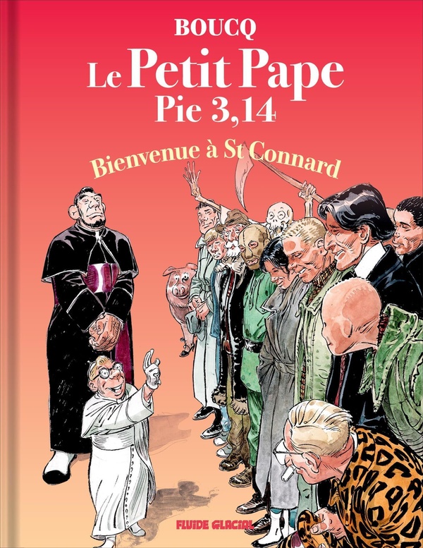 Le Petit Pape Pie 3,14 tome 3 (jaquette + ex-libris)