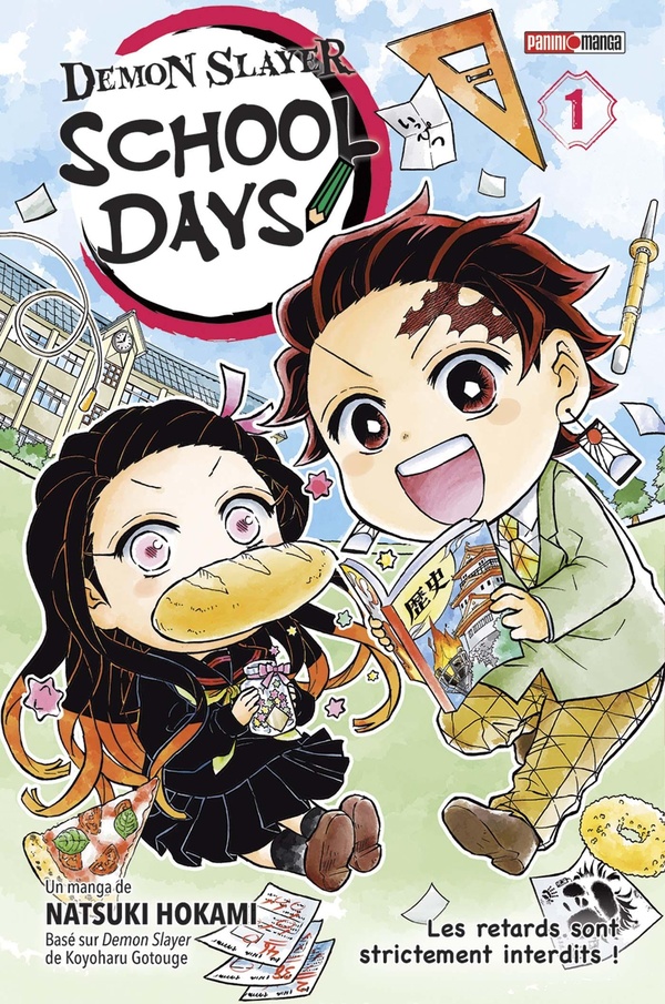 Couverture Demon slayer school days