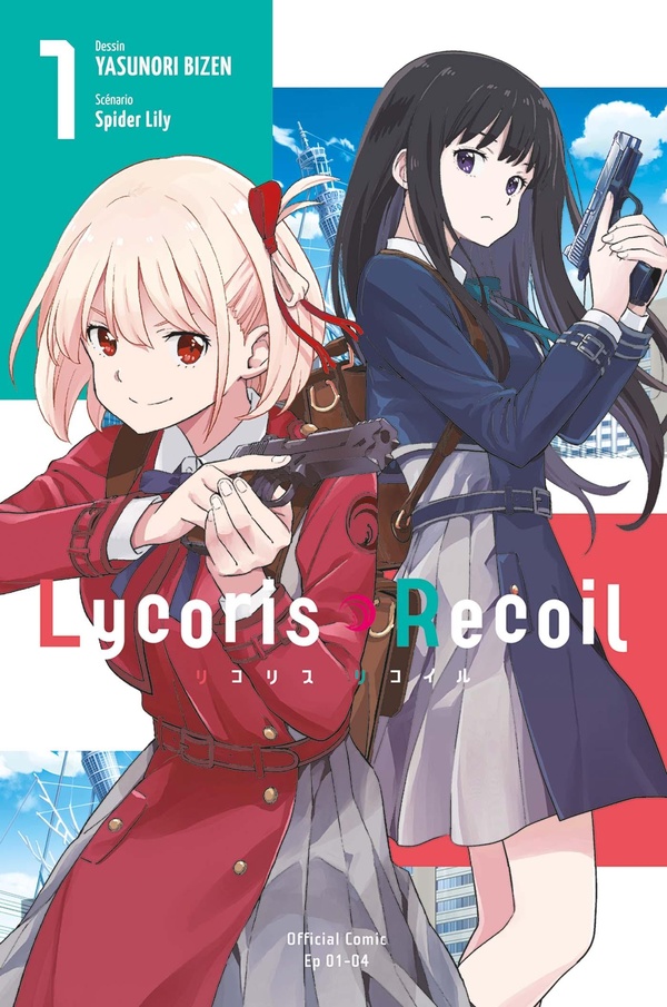 Couverture Lycoris recoil