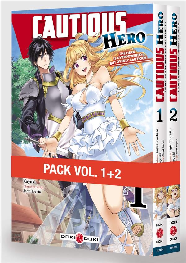 Cautious Hero - pack promo tomes 1 et 2