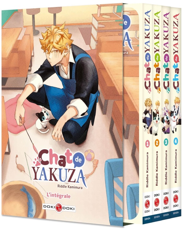 Chat de Yakuza - coffret tomes 1 à 4