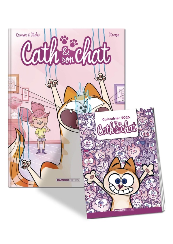 Cath et son chat tome 1 + calendrier 2026 offert
