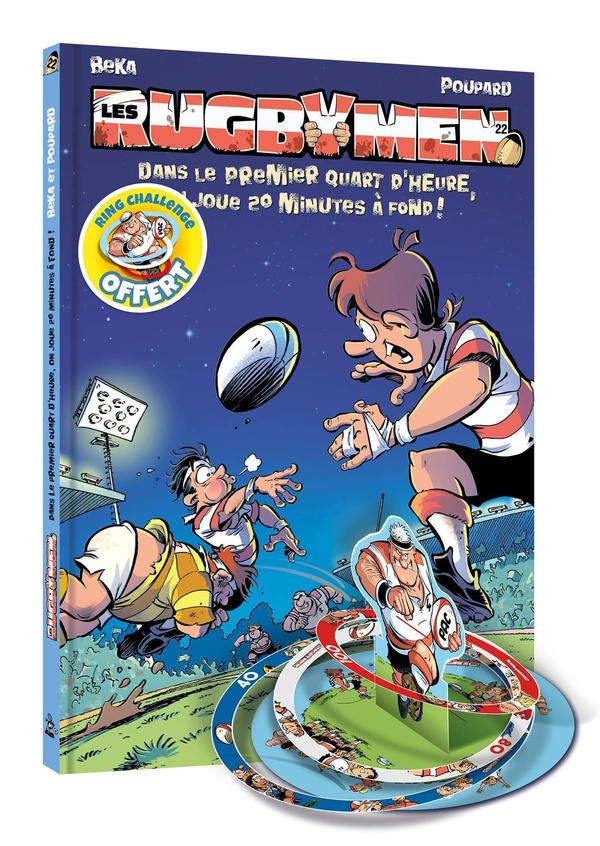 Les Rugbymen tome 22 + ring challenge