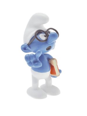 Figurine Le Schtroumpf à lunettes