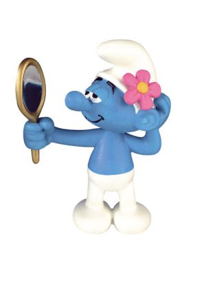 Figurine Le Schtroumpf coquet