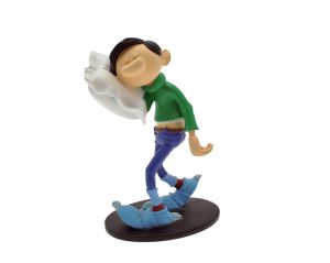 Figurine Gaston et son oreiller