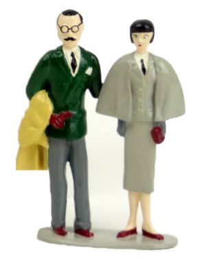 Figurine Francis Albany et Olivia Sturgess