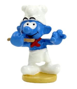 Figurine Schtroumpf cuisinier Figurine Schtroumpf cuisinier