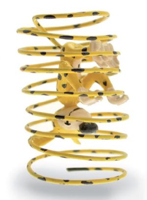 Figurine Marsupilami dans sa queue