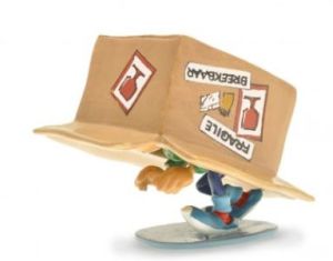 Figurine Gaston Boîte en carton