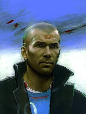 Affiche z zidane; bilal ; 28x18