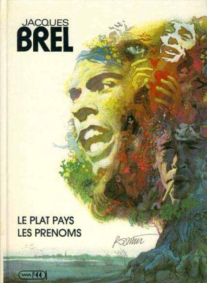 Jacques Brel - Le Plat Pays - Les Prénoms (éd. 1988)