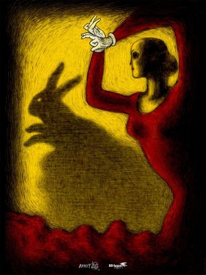 Affiche festival animation Annecy 2015 30x40 cm signée et numérotée