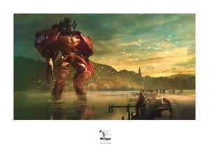 Affiche Marc Simonetti 30x40 cm - pANNECYfic rim (n&s)