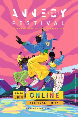 Affiche 40x60 cm - Festival Animation Annecy 2020