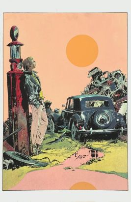 Sérigraphie - Citroën et la BD de Paul Gillon
