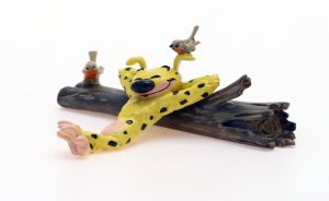 Figurine Marsupilami la sieste aux oiseaux