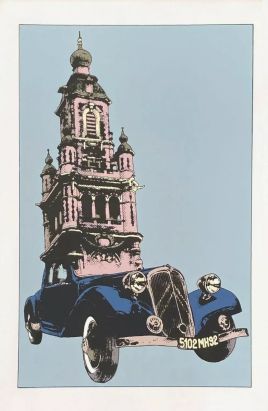 Sérigraphie - Citroën et la BD de Jean Teulé