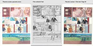 Charly tome 12 - Planche originale couleur trait page 28 Charly tome 12 - Planche originale couleur trait page 28
