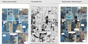 Charly tome 12 - Planche originale couleur trait page 34 Charly tome 12 - Planche originale couleur trait page 34