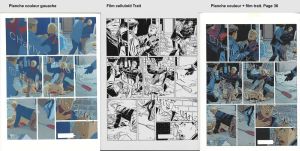 Charly tome 12 - Planche originale couleur trait page 36 Charly tome 12 - Planche originale couleur trait page 36