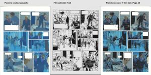 Charly tome 12 - Planche originale couleur trait page 40 Charly tome 12 - Planche originale couleur trait page 40