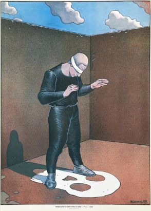 Affiche Moebius - Faire face (SIDA)