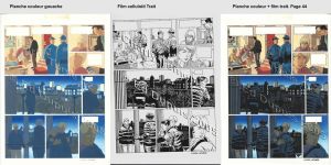 Charly tome 12 - Planche originale couleur trait page 44 Charly tome 12 - Planche originale couleur trait page 44