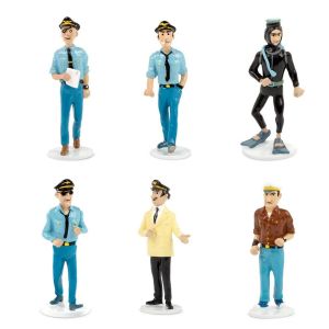 Figurine Tintin - Mik Ezdanitoff (carte de voeux 1972)