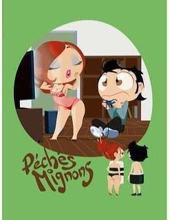 Affiche Péchés Mignons - Fond Vert (n&s)