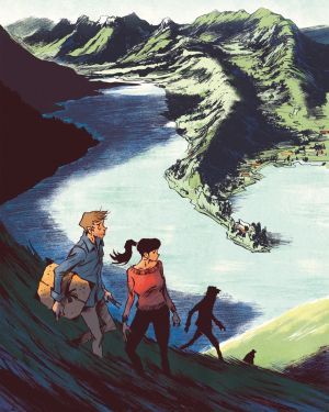 Affiche luxe Sevrier BD 2025 Gomont