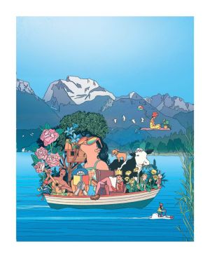 Affiche luxe Sevrier BD 2026 - Régis Lejonc Affiche luxe Sevrier BD 2026 - Régis Lejonc