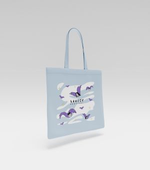Totebag "Oiseaux" Festival Animation Annecy 2025