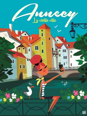 Affiche Annecy - La vieille Ville (18x24 cm)